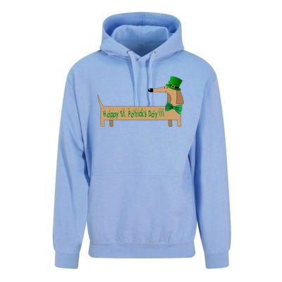 Cute Saint Patrick's Dachshund Doxie Wiener Dog Lover Unisex Surf Hoodie