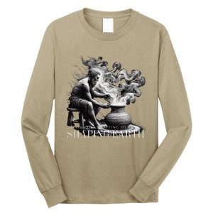 Clay Sculpture Potter Ceramicist Long Sleeve Shirt