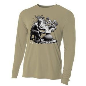 Clay Sculpture Potter Ceramicist Cooling Performance Long Sleeve Crew