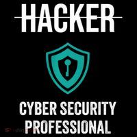 Cyber Security Professional Protection White Hat Hackers Button