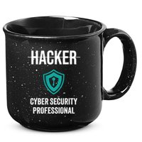Cyber Security Professional Protection White Hat Hackers 15oz Campfire Ceramic Mug
