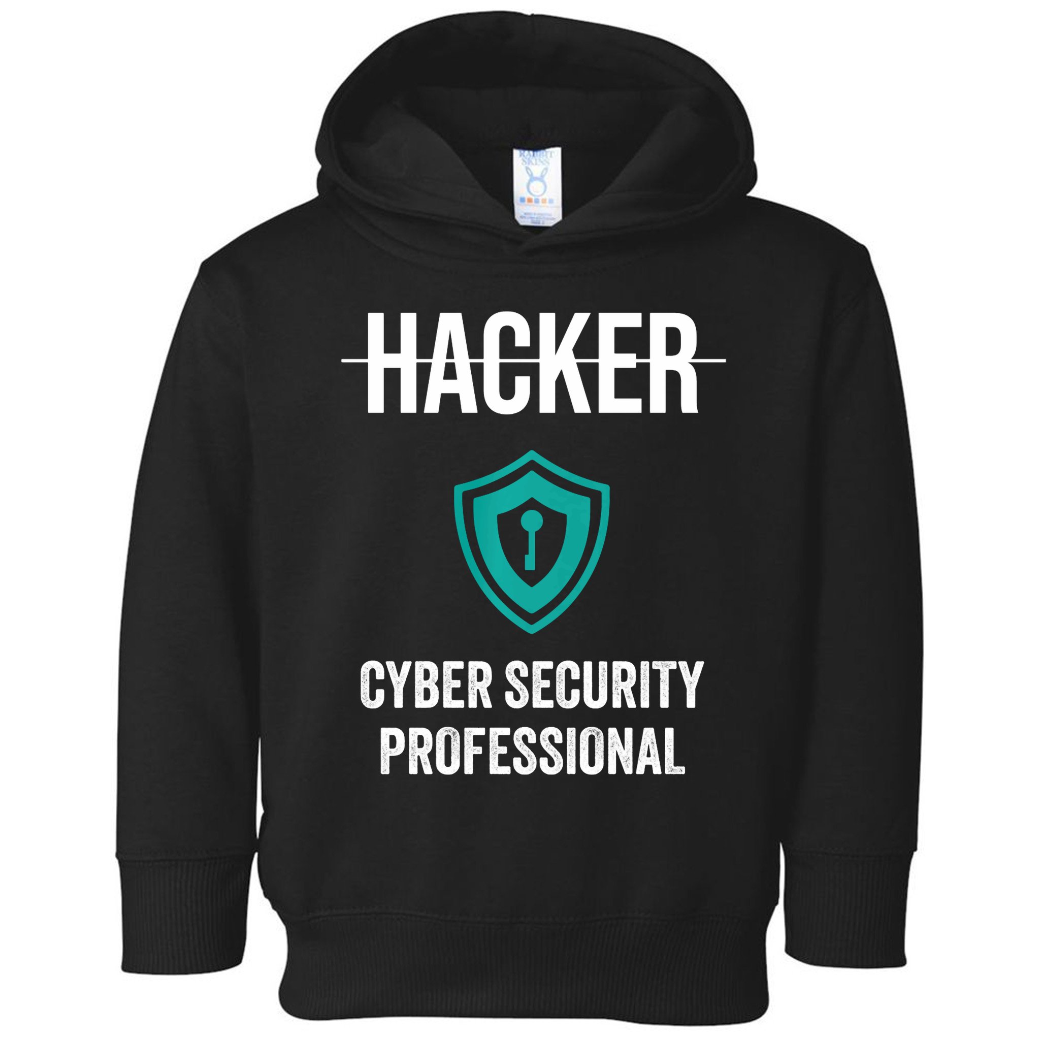 Cyber Security Professional Protection White Hat Hackers Toddler Hoodie