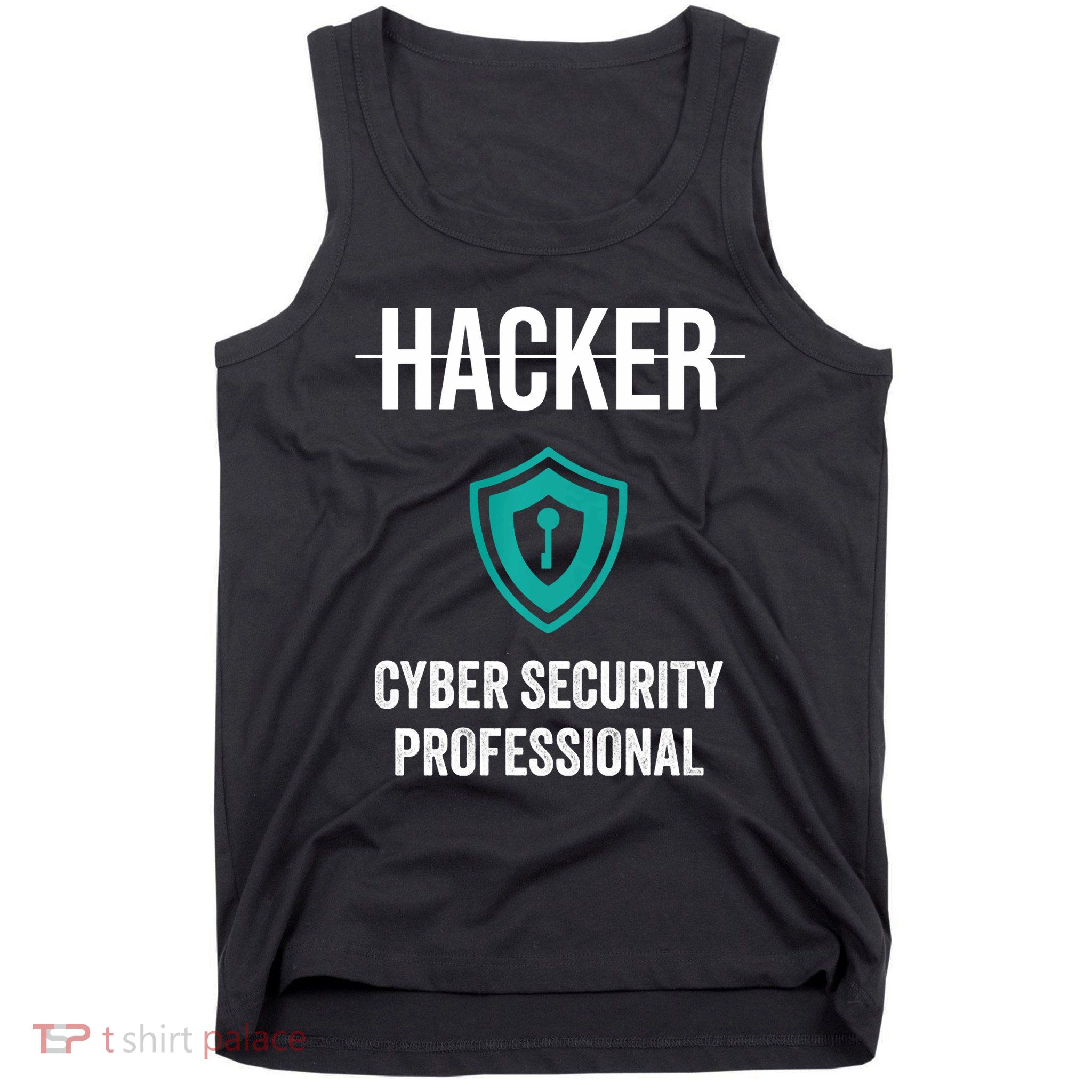 Cyber Security Professional Protection White Hat Hackers Tank Top