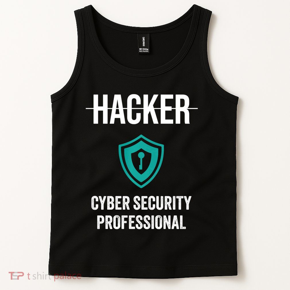 Cyber Security Professional Protection White Hat Hackers Tank Top