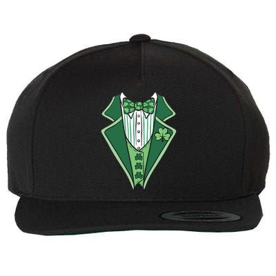 Celebrate St. Patrick’S Day With Irish Charm And Clover Wool Snapback Cap