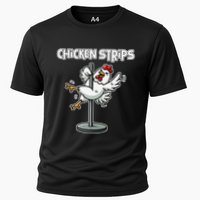 Chicken Strips Pun Funny Sarcastic Life Quotes Jokes Humor Cooling Performance Crew T-Shirt