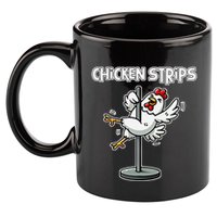 Chicken Strips Pun Funny Sarcastic Life Quotes Jokes Humor 11oz C Handle Ceramic Mug