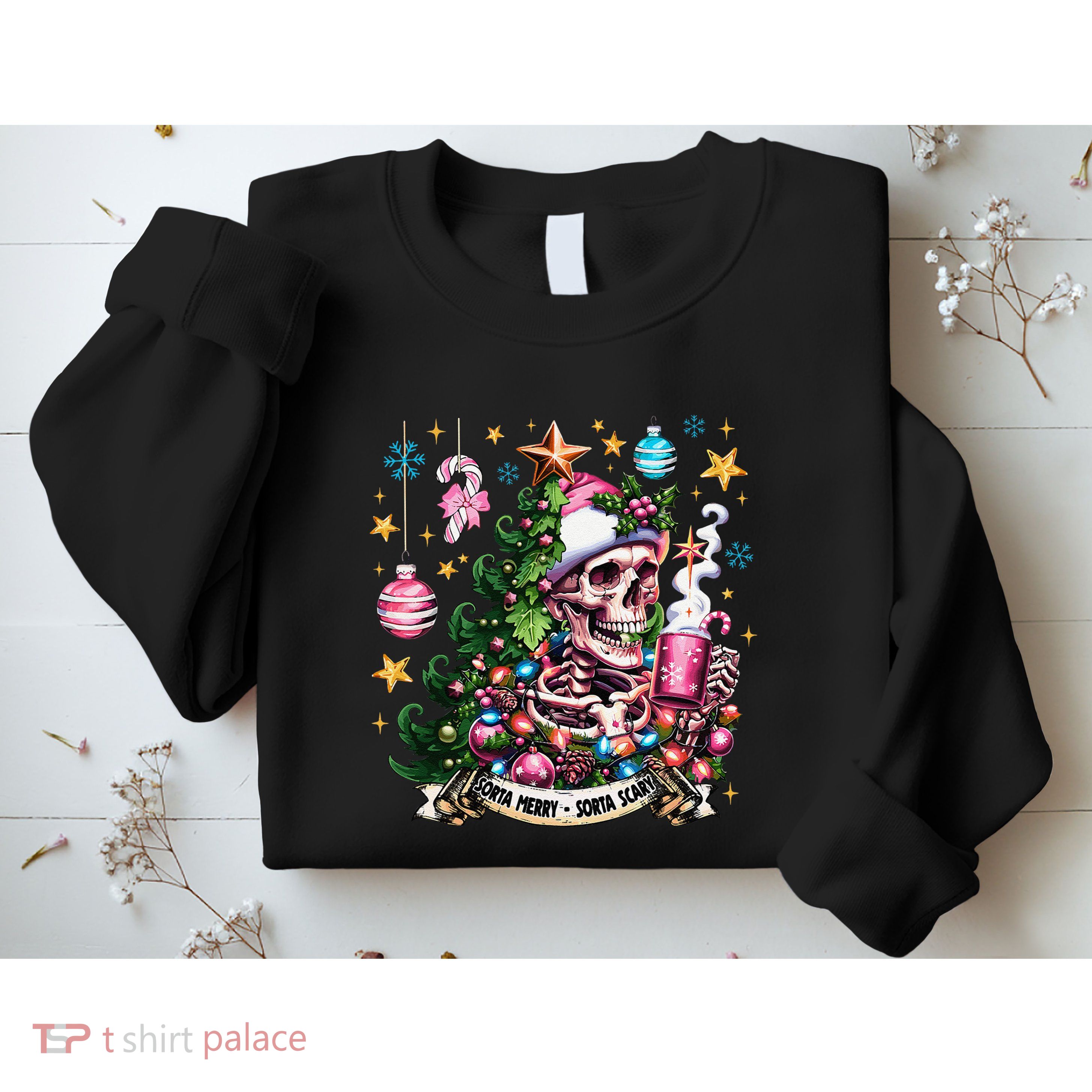 Christmas Snow Plow Clearing The Way For SantaS Snow Truck Sweatshirt