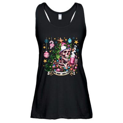 Christmas Snow Plow Clearing The Way For SantaS Snow Truck Ladies Essential Flowy Tank