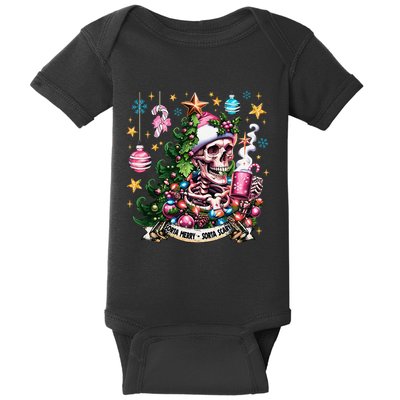 Christmas Snow Plow Clearing The Way For SantaS Snow Truck Baby Bodysuit
