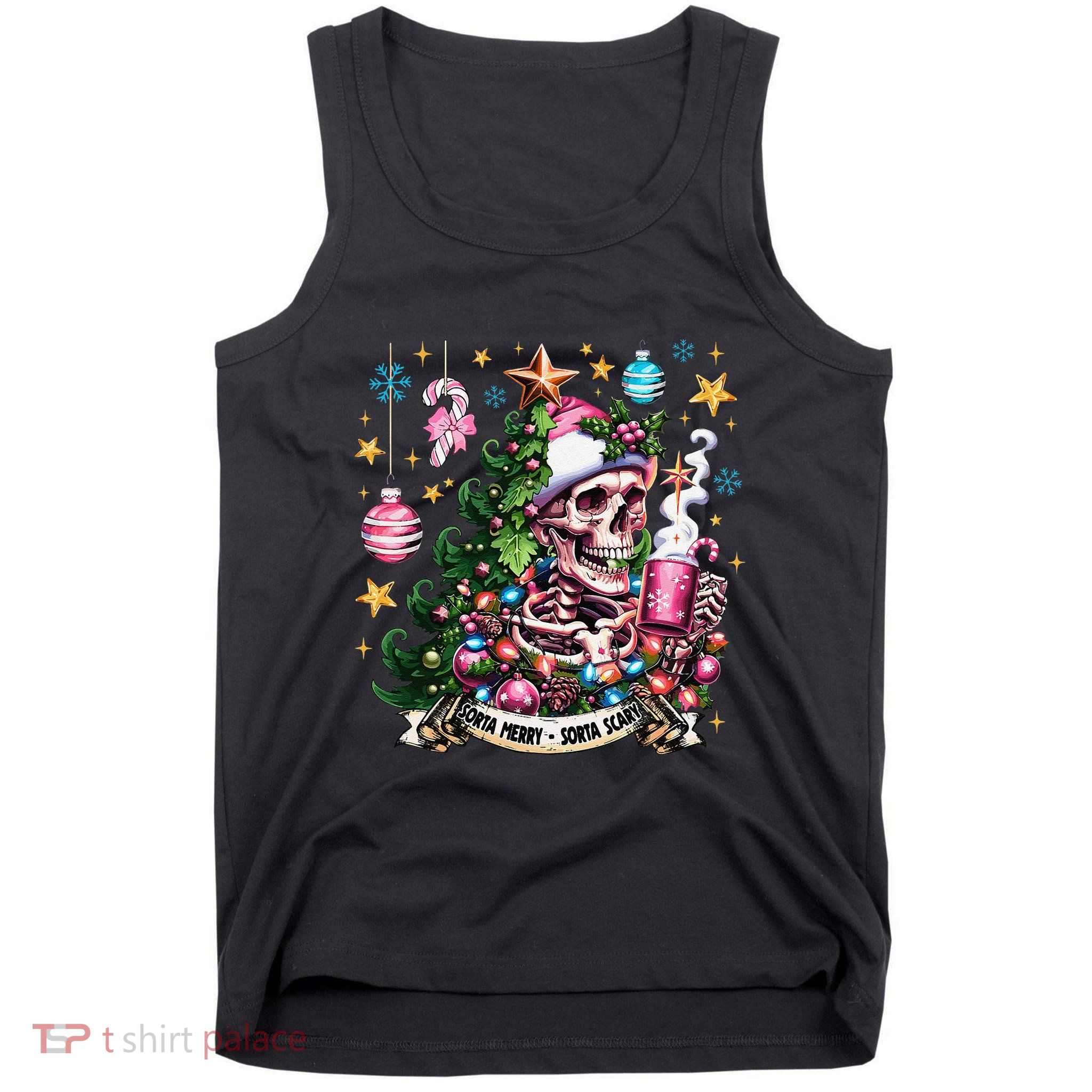 Christmas Snow Plow Clearing The Way For SantaS Snow Truck Tank Top