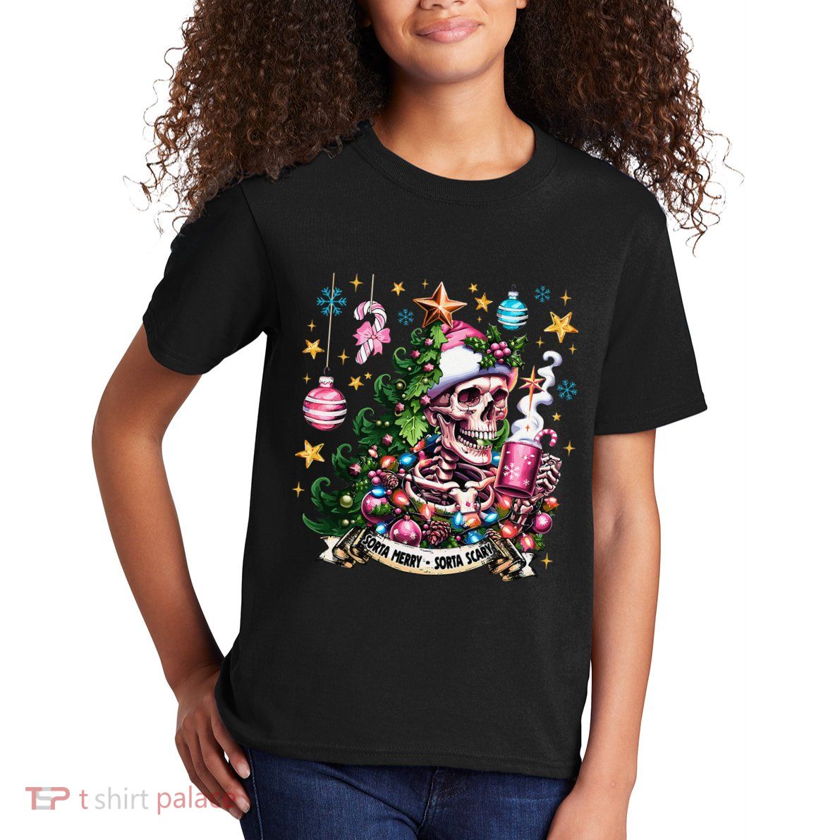 Christmas Snow Plow Clearing The Way For SantaS Snow Truck Kids T-Shirt