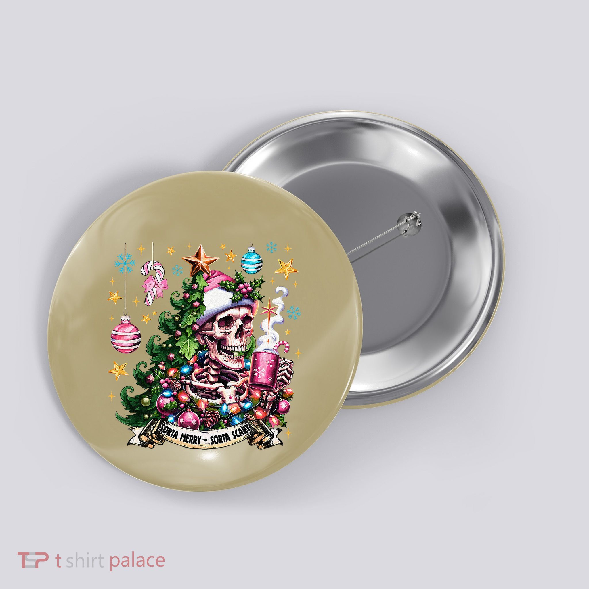 Christmas Snow Plow Clearing The Way For SantaS Snow Truck Button