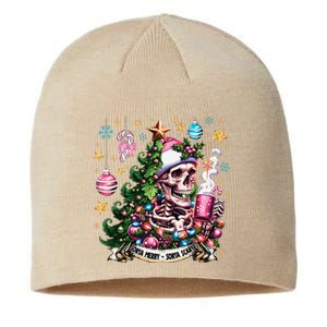 Christmas Snow Plow Clearing The Way For SantaS Snow Truck Sustainable Beanie