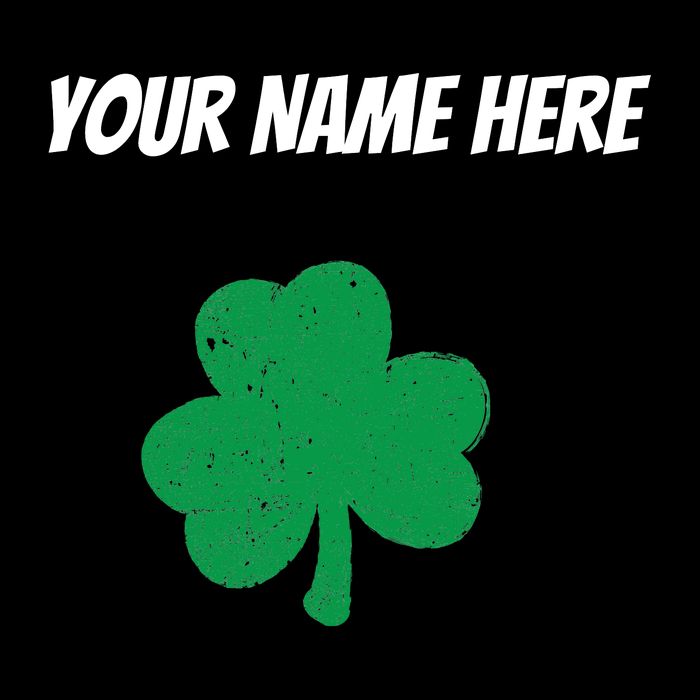 Custom St. Patrick's Day Shirt Personalized St Paddys Day TShirt 7-Panel Snapback Hat