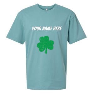 Custom St. Patrick's Day Shirt Personalized St Paddys Day TShirt Sueded Cloud Jersey T-Shirt