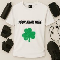 Custom St. Patrick's Day Shirt Personalized St Paddys Day TShirt Cooling Performance Crew T-Shirt