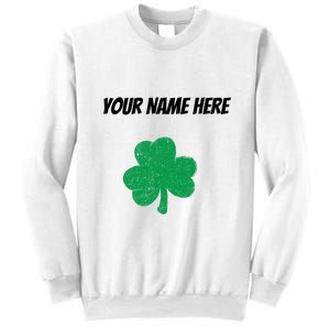 Custom St. Patrick's Day Shirt Personalized St Paddys Day TShirt Sweatshirt