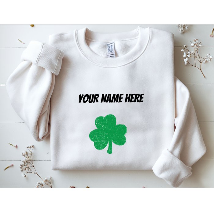 Custom St. Patrick's Day Shirt Personalized St Paddys Day TShirt Sweatshirt