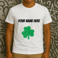 Custom St. Patrick's Day Shirt Personalized St Paddys Day TShirt T-Shirt