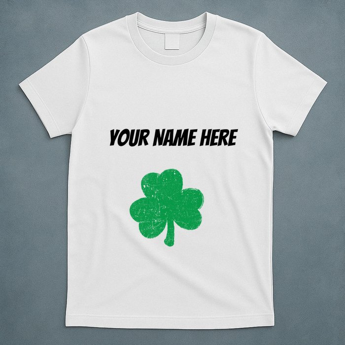 Custom St. Patrick's Day Shirt Personalized St Paddys Day TShirt T-Shirt