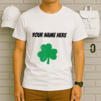 Custom St. Patrick's Day Shirt Personalized St Paddys Day TShirt T-Shirt