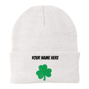 Custom St. Patrick's Day Shirt Personalized St Paddys Day TShirt Knit Cap Winter Beanie