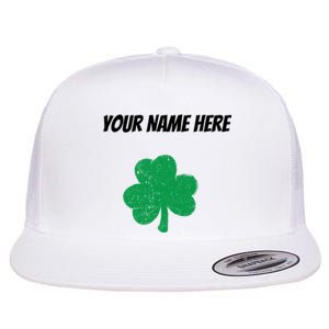 Custom St. Patrick's Day Shirt Personalized St Paddys Day TShirt Flat Bill Trucker Hat