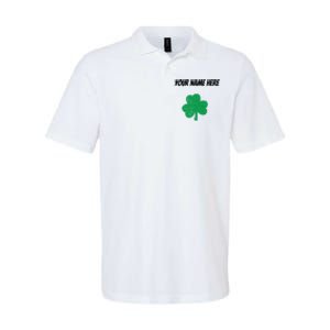 Custom St. Patrick's Day Shirt Personalized St Paddys Day TShirt Softstyle Adult Sport Polo