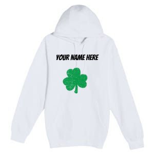 Custom St. Patrick's Day Shirt Personalized St Paddys Day TShirt Premium Pullover Hoodie