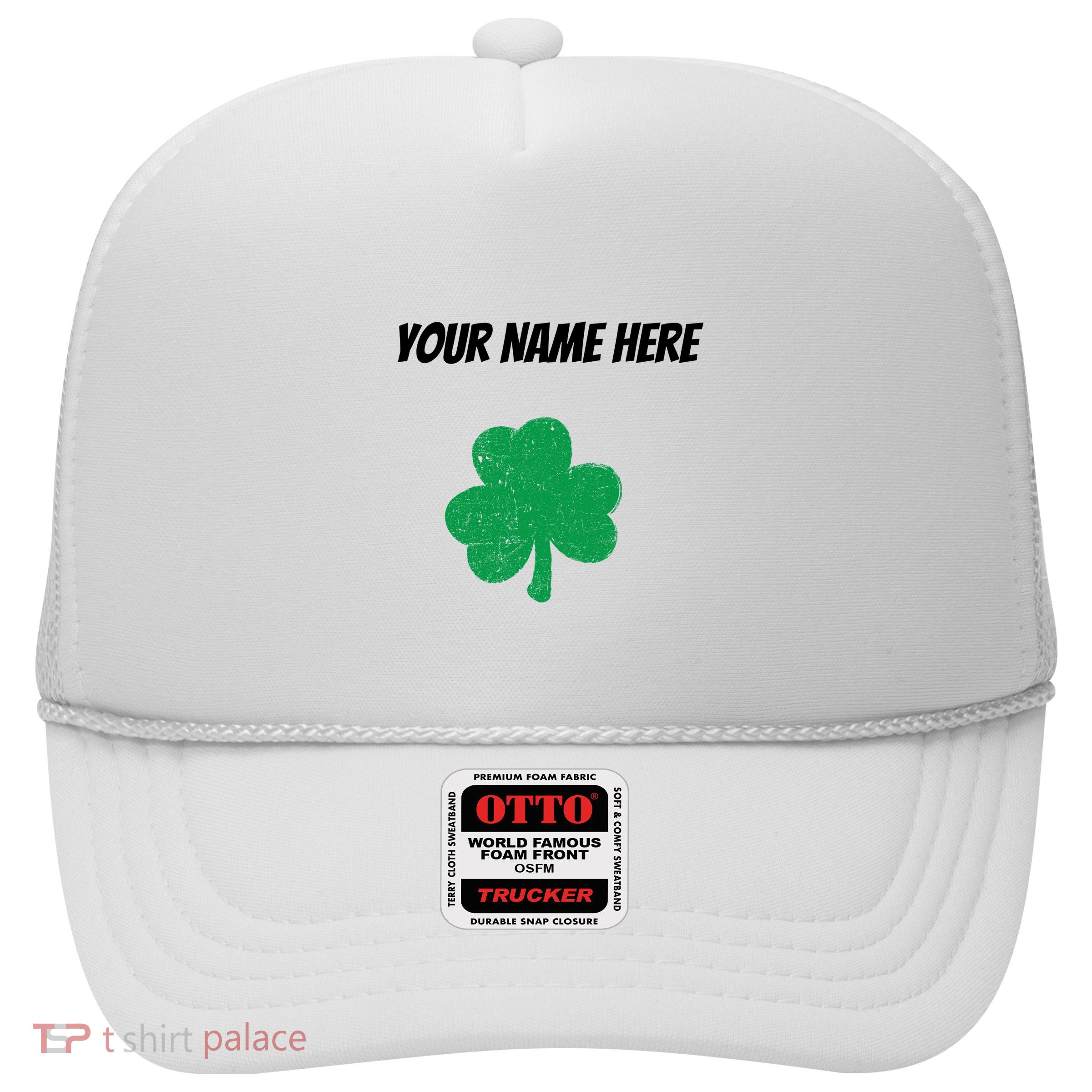 Custom St. Patrick's Day Shirt Personalized St Paddys Day TShirt Trucker Hat