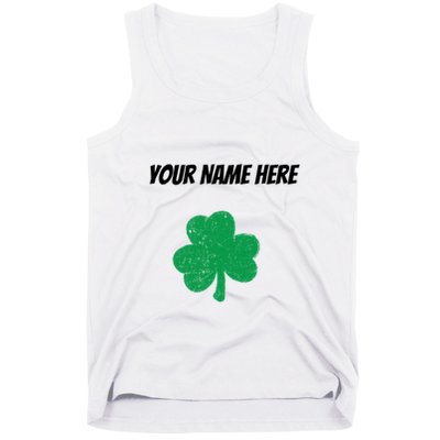 Custom St. Patrick's Day Shirt Personalized St Paddys Day TShirt Tank Top