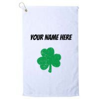 Custom St. Patrick's Day Shirt Personalized St Paddys Day TShirt Golf Towel