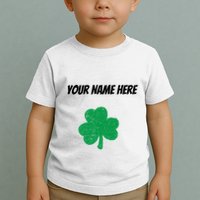 Custom St. Patrick's Day Shirt Personalized St Paddys Day TShirt Toddler T-Shirt