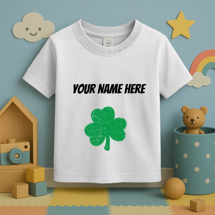 Custom St. Patrick's Day Shirt Personalized St Paddys Day TShirt Toddler T-Shirt