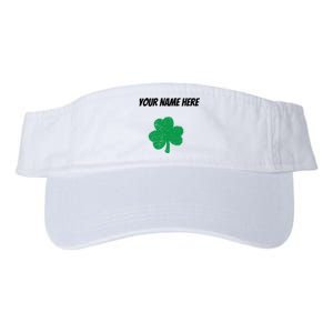 Custom St. Patrick's Day Shirt Personalized St Paddys Day TShirt Valucap Bio-Washed Visor