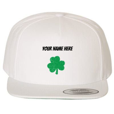 Custom St. Patrick's Day Shirt Personalized St Paddys Day TShirt Wool Snapback Cap