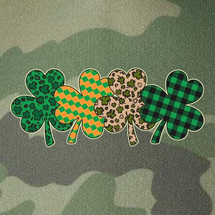 Cute St Patrick's Day Patterns Shamrock Clovers Legacy Tie Dye Trucker Hat