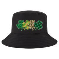 Cute St Patrick's Day Patterns Shamrock Clovers Cool Comfort Performance Bucket Hat