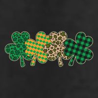 Cute St Patrick's Day Patterns Shamrock Clovers Cool Comfort Performance Bucket Hat
