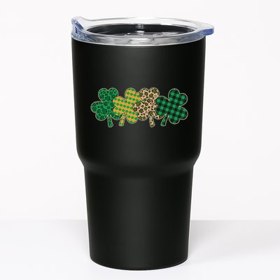 Cute St Patrick's Day Patterns Shamrock Clovers Tumbler