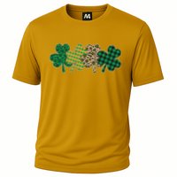 Cute St Patrick's Day Patterns Shamrock Clovers Performance Shirt