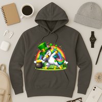 Cute St Patricks Day Dabbing Leprechaun Pony Hoodie