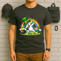 Cute St Patricks Day Dabbing Leprechaun Pony T-Shirt