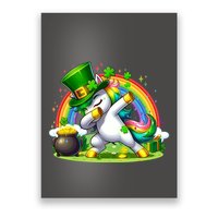 Cute St Patricks Day Dabbing Leprechaun Pony Poster