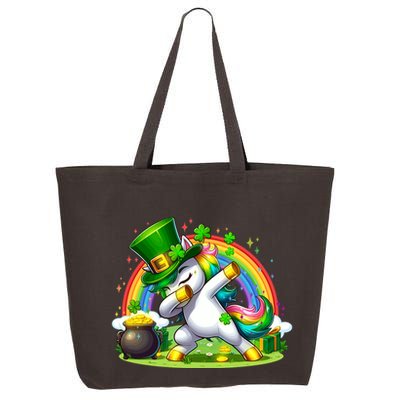Cute St Patricks Day Dabbing Leprechaun Pony 25L Jumbo Tote