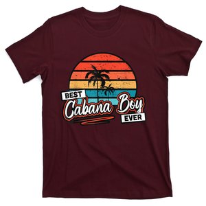 Colorful Sunset Palm Tree Best Cabana Boy Ever T-Shirt