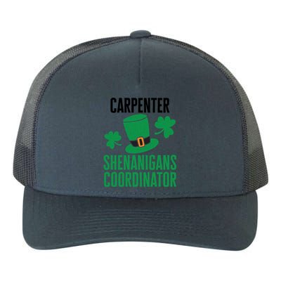 Carpenter St Patricks Day Shenanigans Coordinator Cool Gift Yupoong Adult 5-Panel Trucker Hat