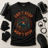 Cant Stop Pi Wont Stop Math Pi Day Funny Maths Teacher Performance Shirt