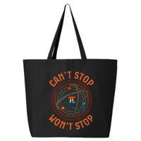 Cant Stop Pi Wont Stop Math Pi Day Funny Maths Teacher 25L Jumbo Tote